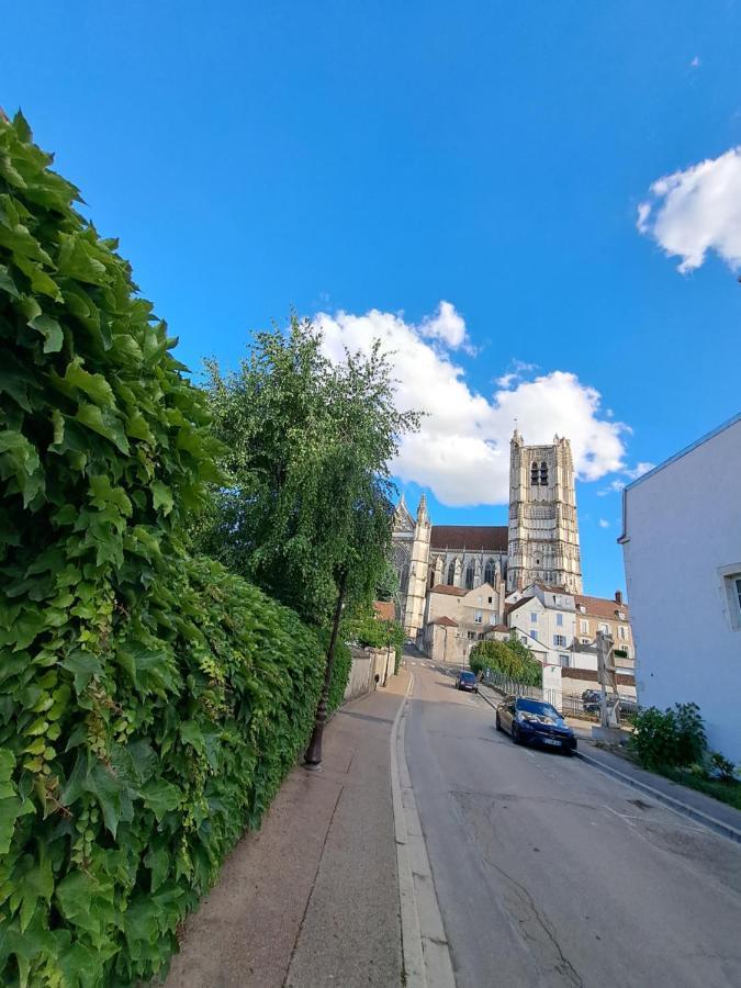 Apartamento Echappee Belle En Plein Coeur D Auxerre Exterior foto